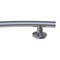 Keeney Mfg Smooth Wave Designer Grab Bar, Polished Chrome, 36", 36.00" L, Stainless Steel, Polished Chrome GB2022-36PC - alternate 3